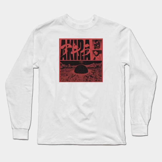 Akira Exploded Long Sleeve T-Shirt by hvfdzdecay